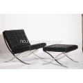 Barcelona Leather Lounge Chair replika